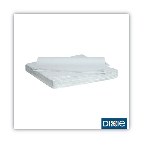 Dixie All-Purpose Food Wrap, Dry Wax Paper, 15 x 16, White, 1,000/Carton