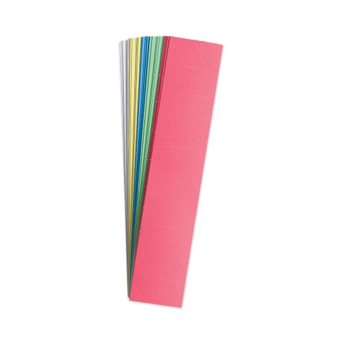 U Brands Data Card Replacement, 2 x 1, Assorted Colors, 1,000/Pack