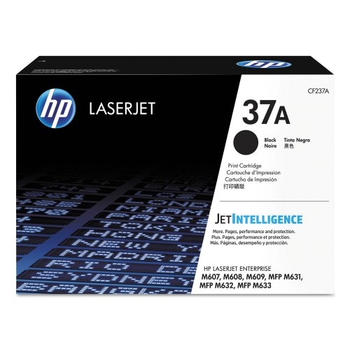 HP 37A Black Original LaserJet Toner Cartridge