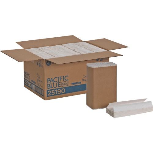 Georgia Pacific Blue Basic C-Fold Paper Towel, 10 Packs/Carton