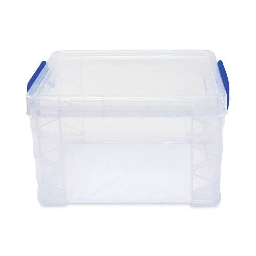 Advantus Super Stacker Lift-Off Lid Storage Tote