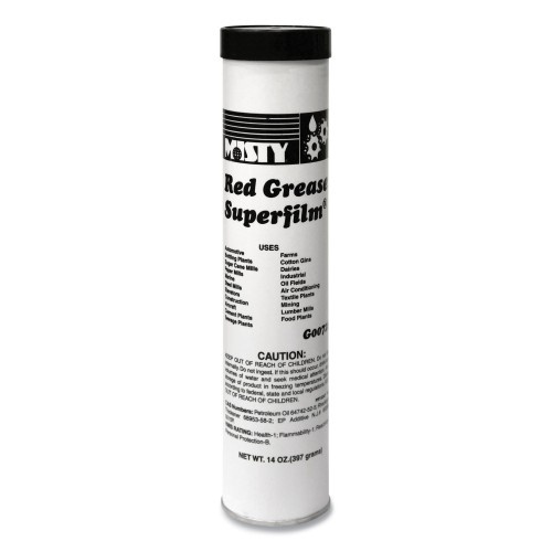 Misty Nlgi #2 Red Grease, 14 Oz Tube, 48/Carton