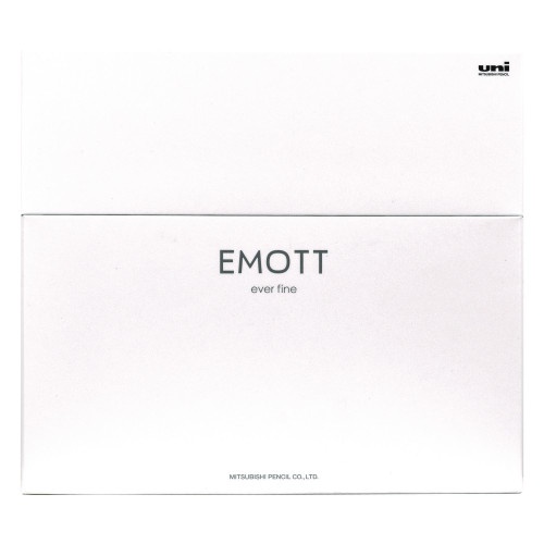 Uni-Ball EMOTT Ever Fine Porous Point Pen, Fine 0.4 mm Tip, Assorted Ink Colors, White Barrel, 40/Pack