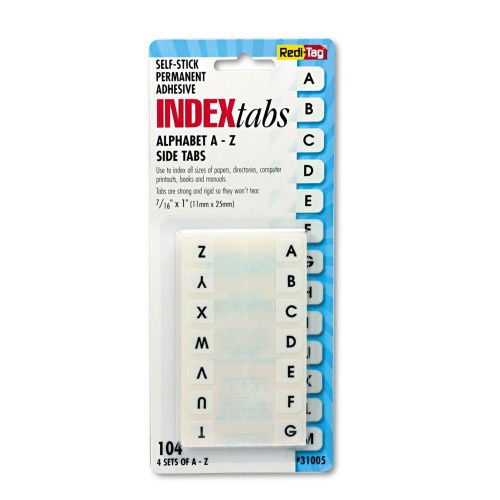 Redi-Tag Legal Index Tabs