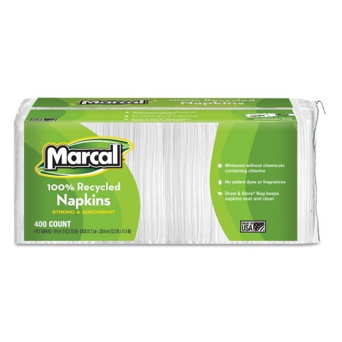 Marcal 100% Recycled Luncheon Napkins