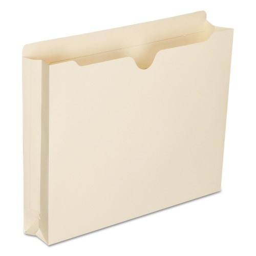AbilityOne 753001 Skilcraft Manila File Jacket, Straight Tab, Letter Size, Manila, 50/Box