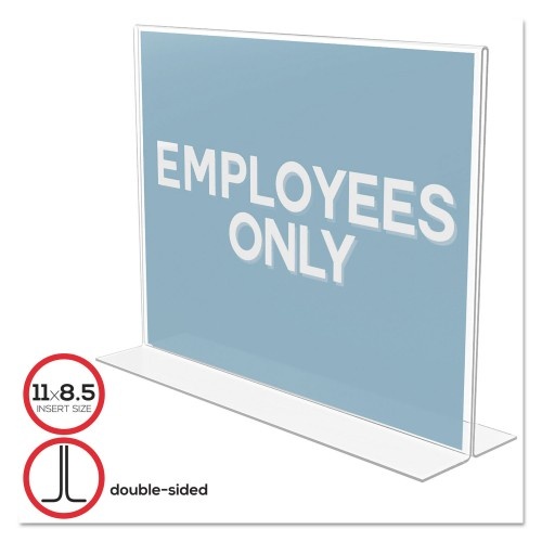 Deflecto Classic Image Double-Sided Sign Holder
