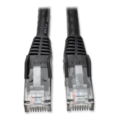 Tripp Lite Cat6 Gigabit Snagless Molded Patch Cable, 14 Ft, Black