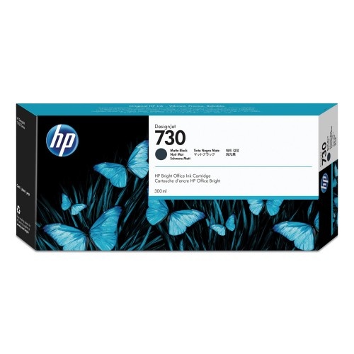 HP 730 Matte Black Original Ink Cartridge