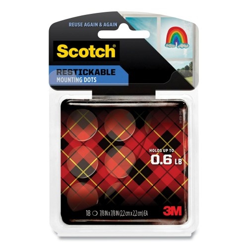 Scotch Restickable Mounting Tabs