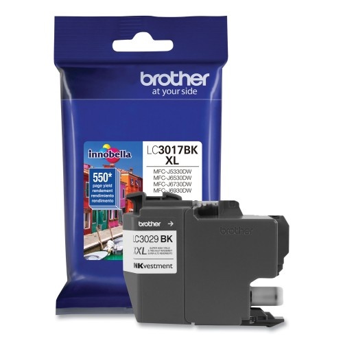 Brother Inkvestment Super High-Yield Ink, 3,000 Page-Yield, Black