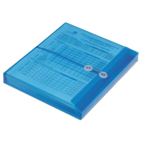 Abilityone 753001 Skilcraft Poly String/Button Side-Loading 1.25" Expansion Envelope