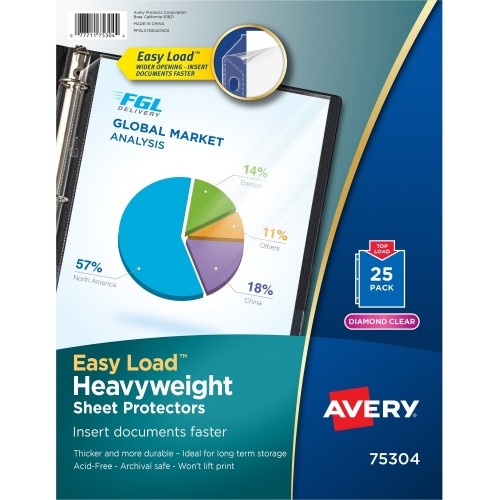 Avery Heavyweight Sheet Protectors Acid-Free