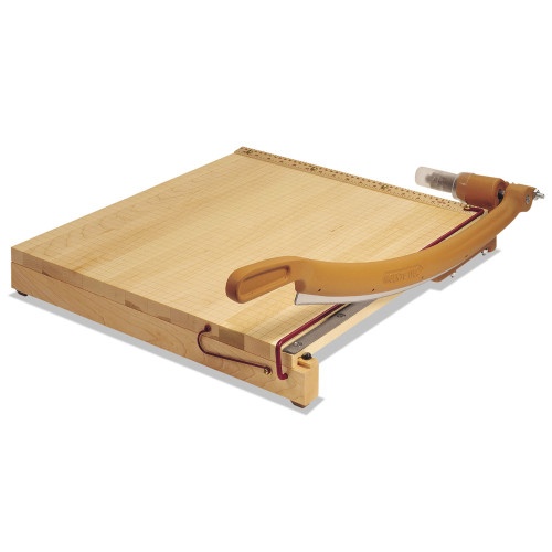 Swingline Classiccut Ingento Solid Maple Paper Trimmer, 15 Sheets, 15" Cut Length, 15 x 15