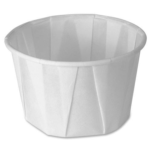 Solo 2 Oz Squat Treated Paper Souffle Portion Cups
