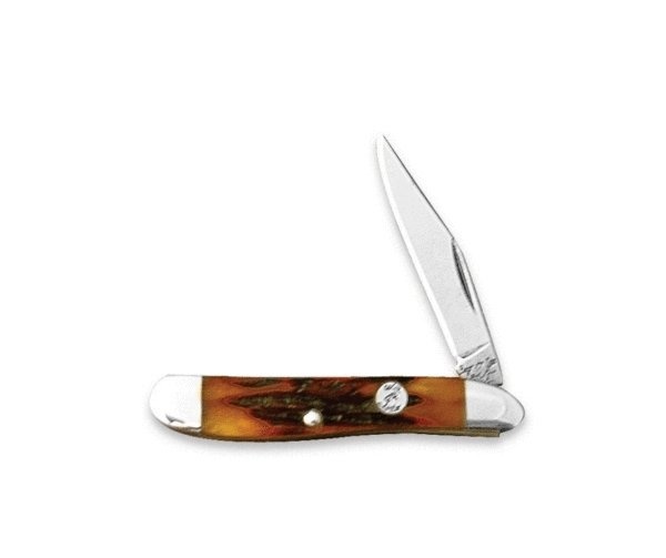 2 7/8 In. Red Stag Bone One Blade Peanut