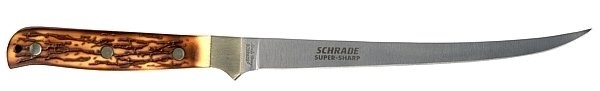 Schrade 167Uh - Large Fillet Knife Full Tang Fixed Blade