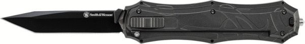 Smith & Wesson Otf Assist- Finger Actuator- Black Tanto Blade