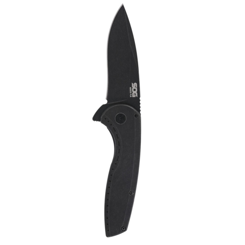 Aegis Flk 2.0 / 3.5" Drop Point Blade / Blister Pack / Black St