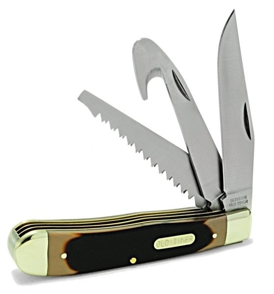 Schrade Old Timer 69Ot - Premium Trapper Folding Pocket Knife