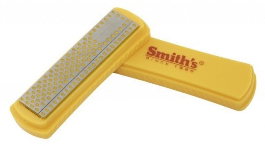 Smith Abrasives 50924 4 Inch Coarse Diamond Sharpening Stone Yellow