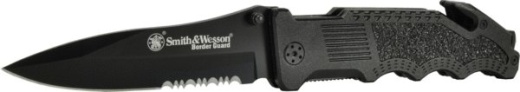 Smith & Wesson Border Guard Liner Lock Folding Knife