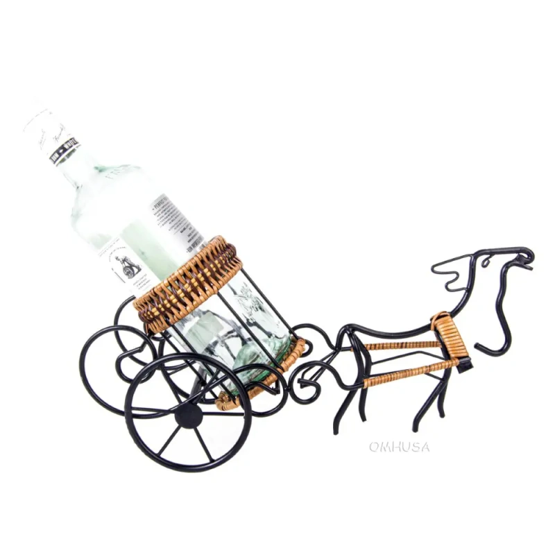 Rawn Sleigh Ride Wine Holder