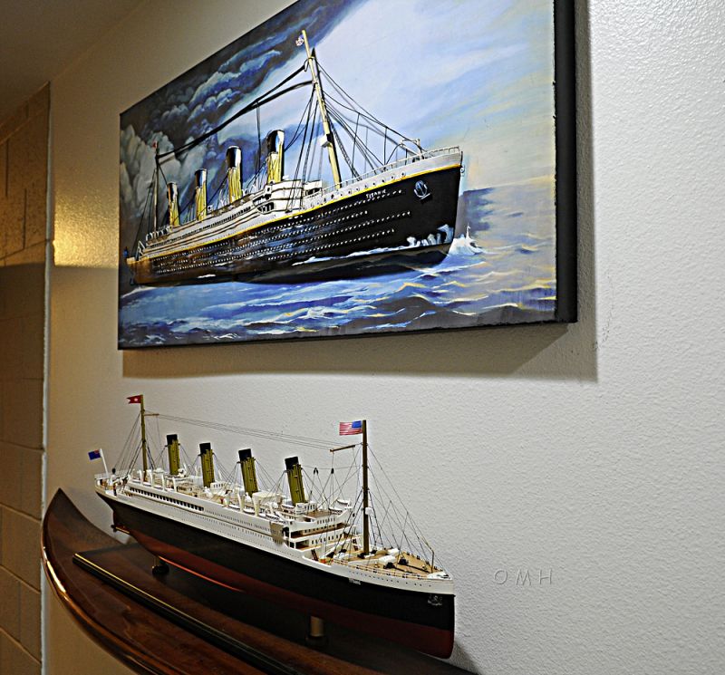 Titanic 3D Painting