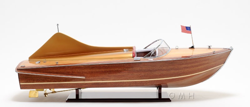 Chris Craft Cobra Wood Model Boat
