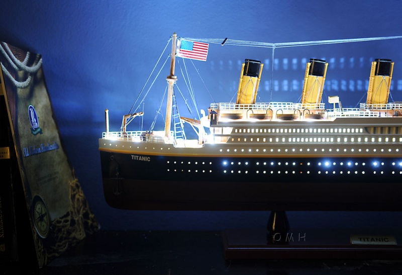 Titanic With Lights