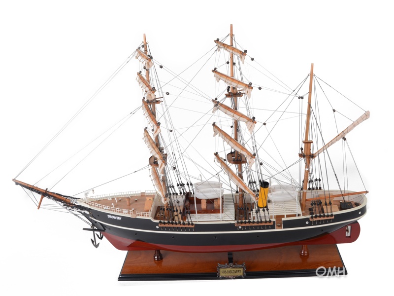 Rrs Discovery Tall Ship Model