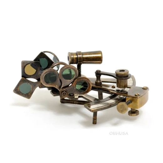 Nautical Sextant in Wood Box (Medium)