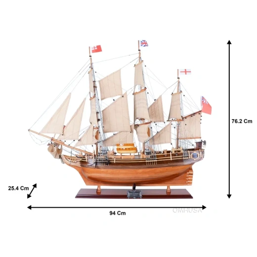 HMS Bounty New Tall Ship Model - A Historical Masterpiece
