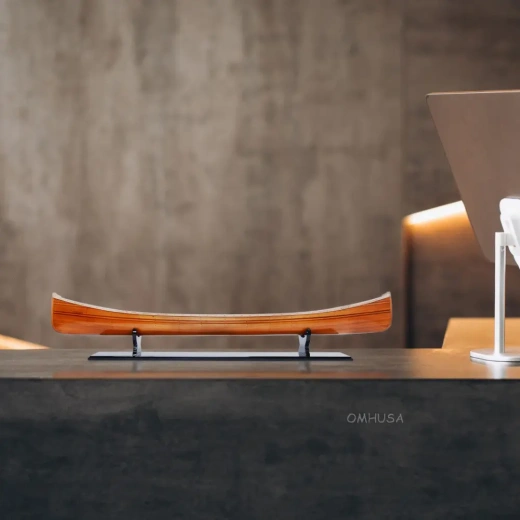 Canoe Model - A Masterpiece of Wooden Boat Craftsmanship