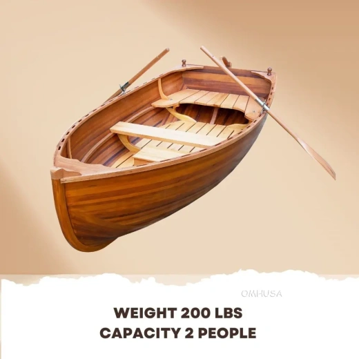 Little Bear Wooden Dinghy Matte Finish