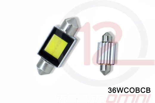 36Mm Cob Led Festoon Style Bulbs Canbus - Omni12
