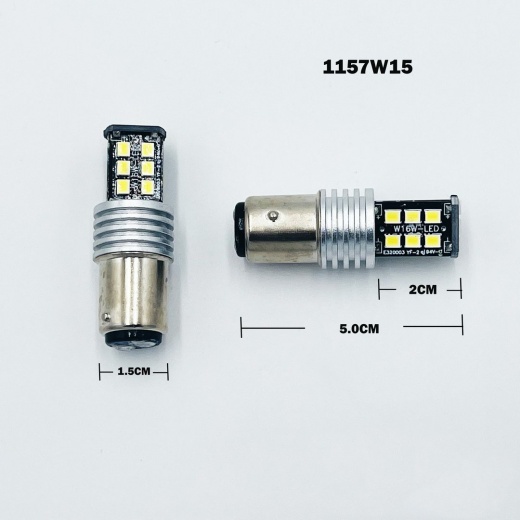 1157 White 15X High Power LED Chips - Omni12