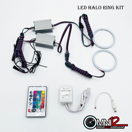LED Halo Ring Kit Multi-Color RGB 60Mm-160Mm - LEDHALOMC