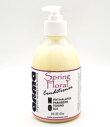 Our Aroma Spring Floral All Natural Conditioner With Keratin 10Floz