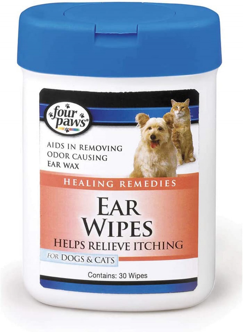 Four Paws Healthy Promise Pet Ear Wipes 25 Count