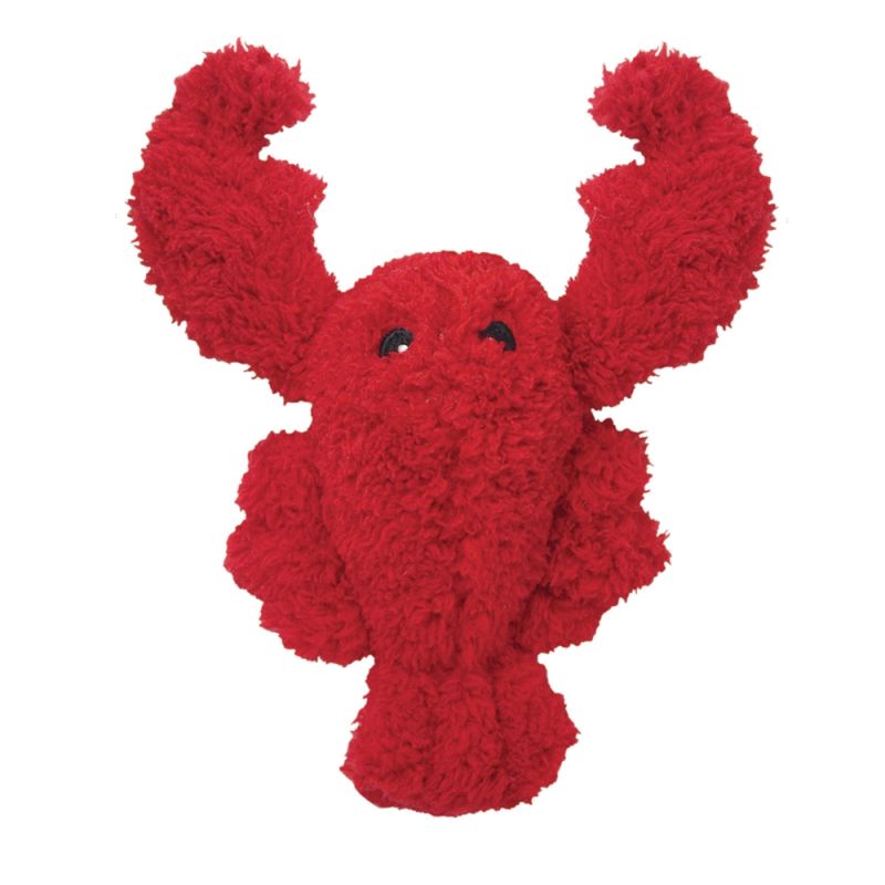 Multipet Look Whos Talking Dog Toy Lobster Assorted 7.5 In