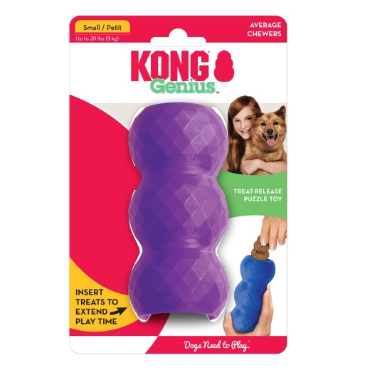 Kong Genius Mike Dog Toy Assorted 1Ea/Sm