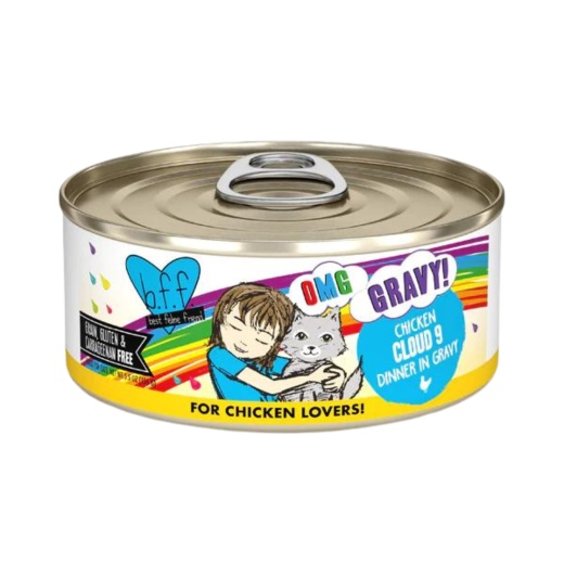 Bff Cat Omg Chicken Cloud 9 Dinner In Gravy 5.5Oz Case Of 8