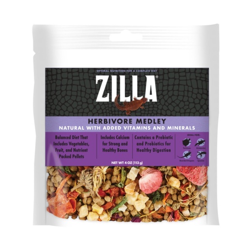 Zilla Herbivore Medley Diet Herbivore Mix, 1Ea/4 Oz