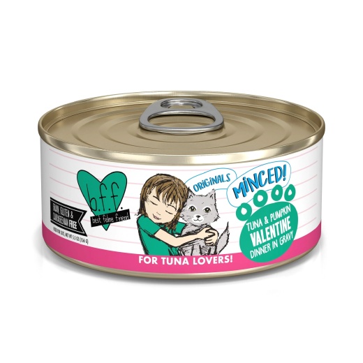 Bff Cat Valentine Tuna Veg 5.5Oz (Case Of 24) - A Delicious and Nutritious Cat Food Option