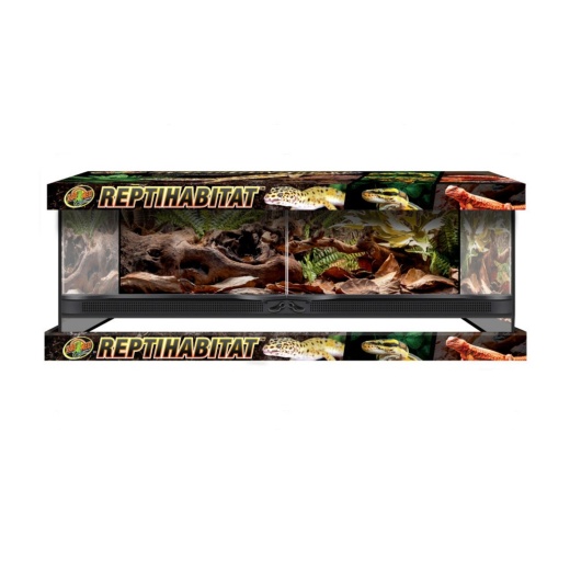 Zoo Med Reptihabitat Double Door Terrarium 1Ea/32 Gal, 36In X 18In X 12 In