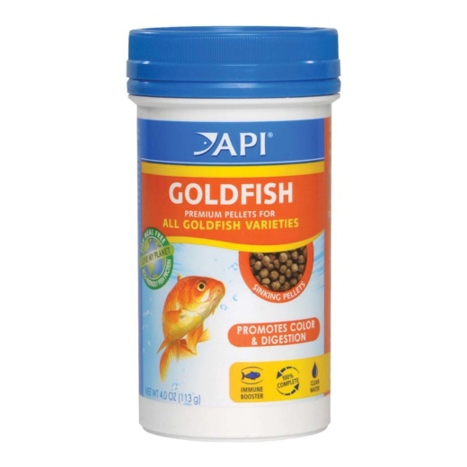 Api Goldfish Premium Sinking Pellets Fish Food 1Ea/4 Oz