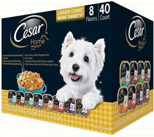 Cesar Home Delights Mixed Dog Food 84.66 Oz 24 Pack
