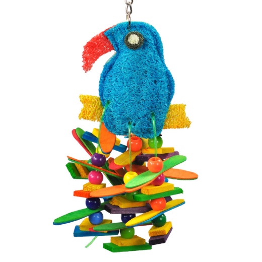 A And E Cages Happy Beaks Toucan Sam Bird Toy