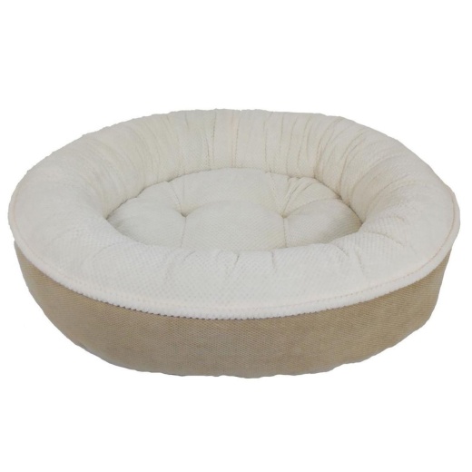 Arlee Maggie Donut Round Sand 35 X 35 X 10 Inch Dog Bed